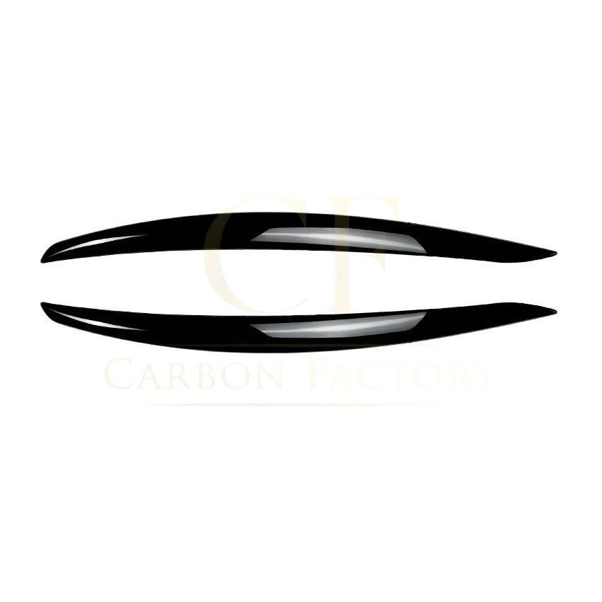 Gloss Black Headlight Trims for BMW E92 E93 Pre LCI 3 Series 05-08 & E90 M3 05-12 - Carbon Factory