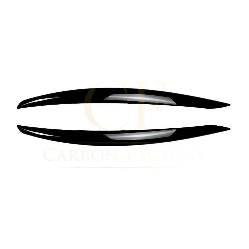 Gloss Black Headlight Trims for BMW E92 E93 Pre LCI 3 Series 05-08 & E90 M3 05-12 - Carbon Factory
