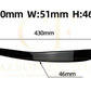 Gloss Black Headlight Trims for BMW F10 F11 5 Series inc M5 LCI 15-17 - Carbon Factory