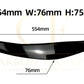 Gloss Black Headlight Trims for BMW F10 F11 5 Series inc M5 Pre-LCI 10-14 - Carbon Factory
