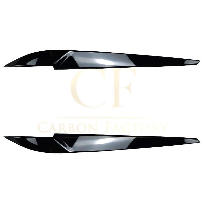 Gloss Black Headlight Trims for BMW F15 X5 F16 X6 14-18 - Carbon Factory