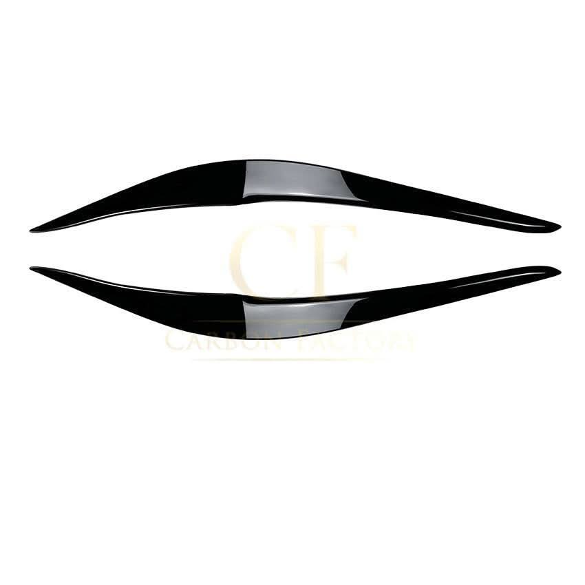 Gloss Black Headlight Trims for BMW F22 F23 2 Series F87 M2 14-20 - Carbon Factory