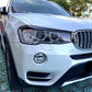 Gloss Black Headlight Trims for BMW F25 X3 F26 X4 LCI 14-17 - Carbon Factory