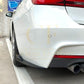 Gloss Black Rear Bumper Spats for BMW F30 F31 3 Series 12-19 - Carbon Factory