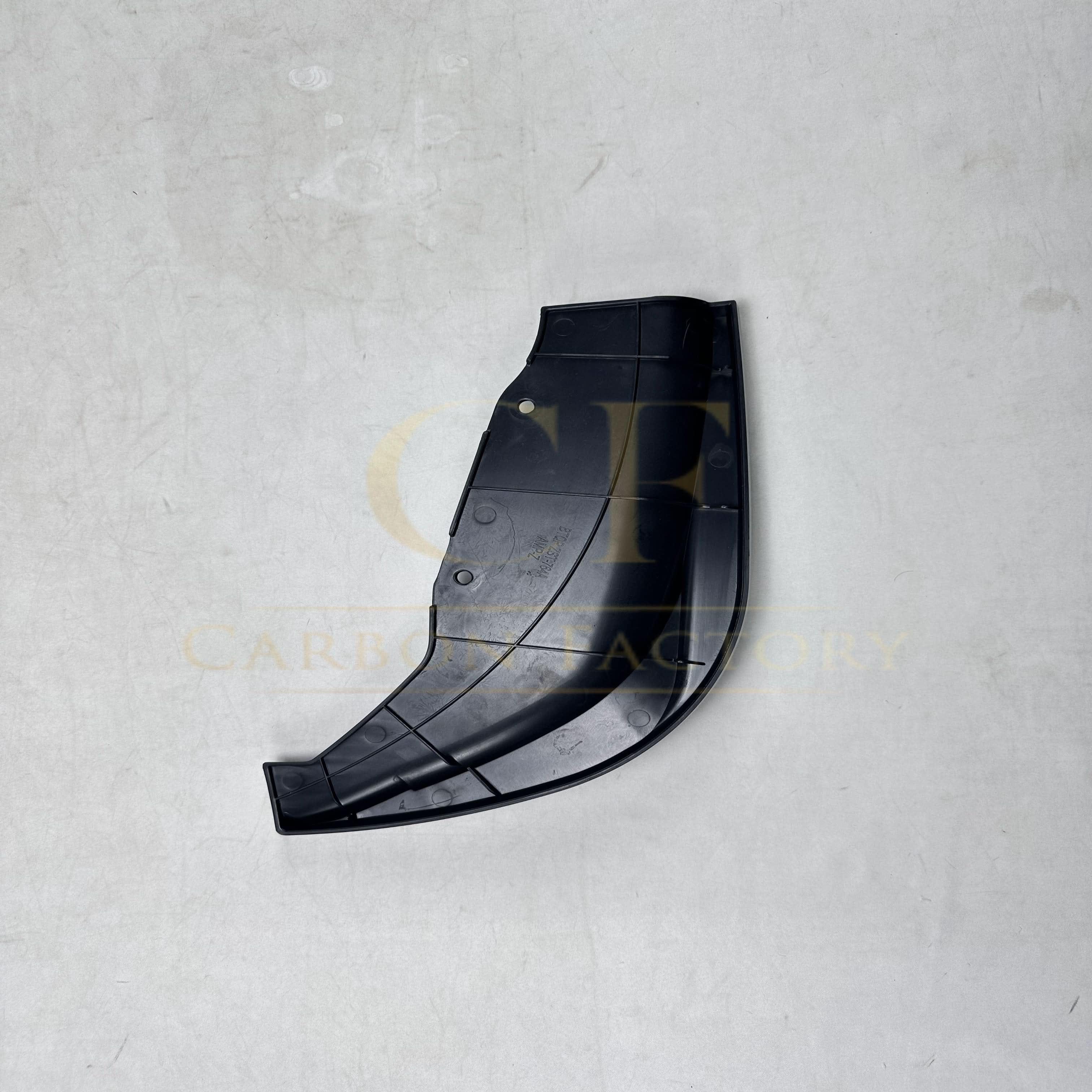Gloss Black Rear Bumper Spats for BMW F40 1 Series 19-24 - Carbon Factory