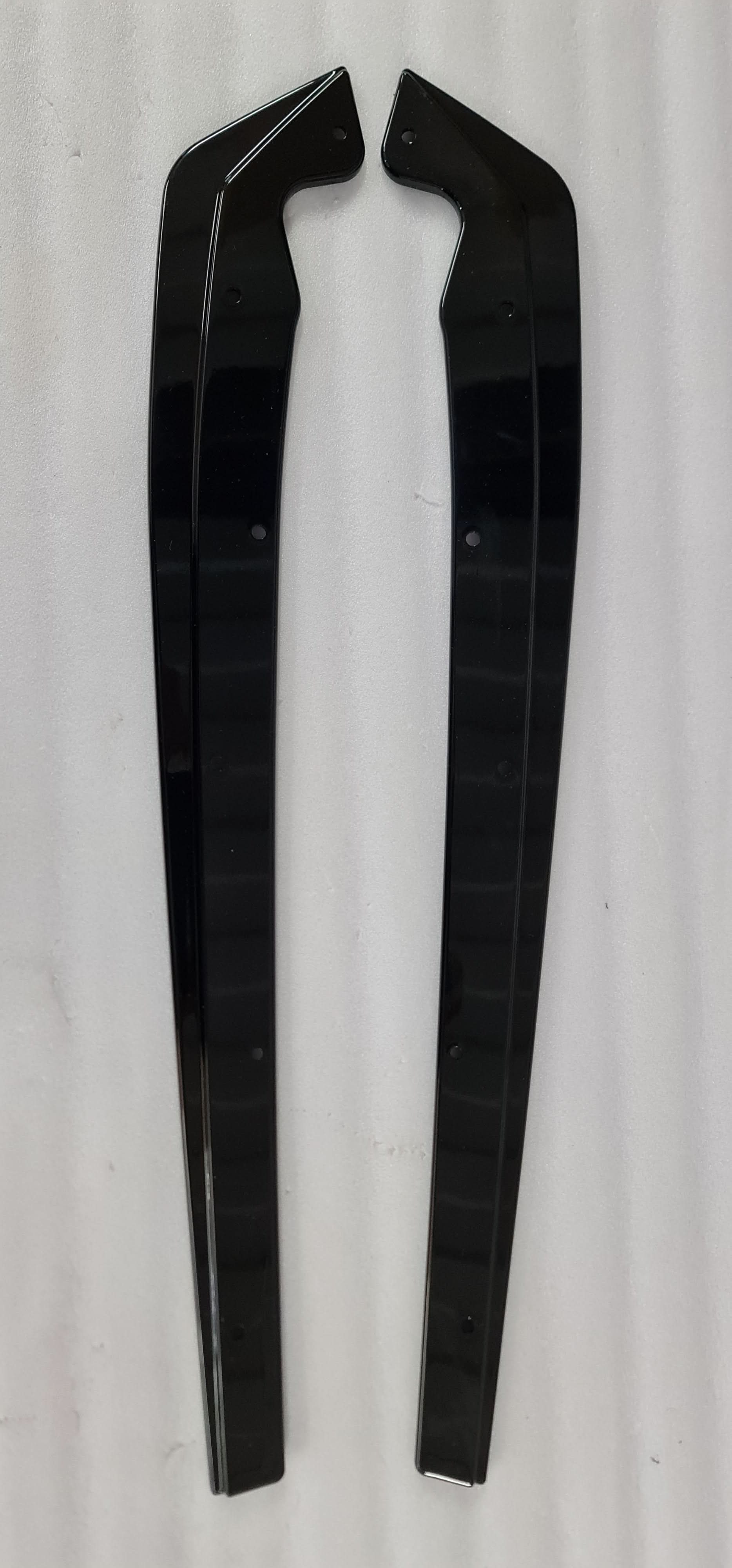 Gloss Black Rear Bumper Spats for BMW F90 M5 G30 G31 5 Series M Sport 17-23 - Carbon Factory