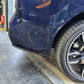Gloss Black Rear Bumper Spats for BMW G01 X3 LCI 22-24 - Carbon Factory