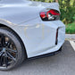 Gloss Black Rear Bumper Spats for BMW G87 M2 23-Present - Carbon Factory
