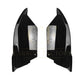 Gloss Black Rear Bumper Spats for BMW U11 X1 2022-Present - Carbon Factory