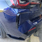 Gloss Black Rear Bumper Trims 1 for BMW G01 X3 LCI 22-24 - Carbon Factory