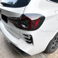 Gloss Black Rear Bumper Trims 2 for BMW G01 X3 LCI 22-24 - Carbon Factory