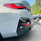 Gloss Black Rear Bumper Trims for BMW G26 4 Series 20-Present - Carbon Factory