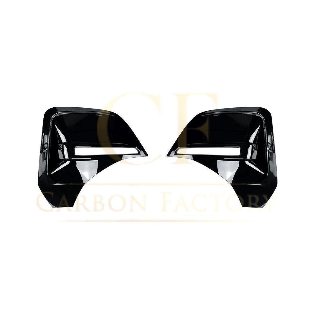 Gloss Black Rear Bumper Trims for BMW G26 4 Series 20-Present - Carbon Factory
