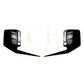 Gloss Black Rear Bumper Trims for BMW G87 M2 23-Present - Carbon Factory