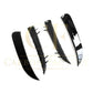 Gloss Black Rear Bumper Trims for Mercedes Benz W117 CLA 13-18 - Carbon Factory