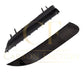 Gloss Black Rear Bumper Trims for Mercedes Benz W117 CLA 13-18 - Carbon Factory