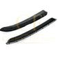 Gloss Black Rear Bumper Trims for Mercedes Benz W117 CLA 13-18 - Carbon Factory