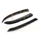 Gloss Black Rear Bumper Trims for Mercedes Benz W117 CLA 13-18 - Carbon Factory