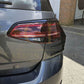 Gloss Black Rear Bumper Trims for VW Golf MK7.5 inc R and GTI 17-20 - Carbon Factory