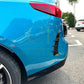 Gloss Black Rear Canards for BMW F44 2 Series 4 Door 20-Present - Carbon Factory