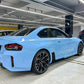 Gloss Black Side Skirts for BMW G87 M2 23-Present - Carbon Factory