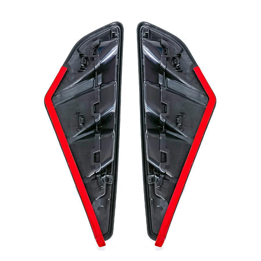 Gloss Black Side Vent Fender Trims for BMW G05 X5 F95 X5M 19-Present - Carbon Factory