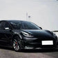 Gloss Black Wheel Fender Arches for Tesla Model 3 19-23 - Carbon Factory