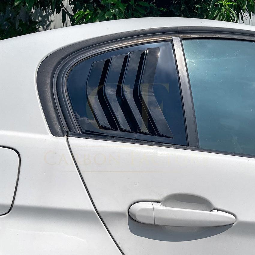 Gloss Black Window Louver Vent for BMW E90 3 Series 05-13 - Carbon Factory