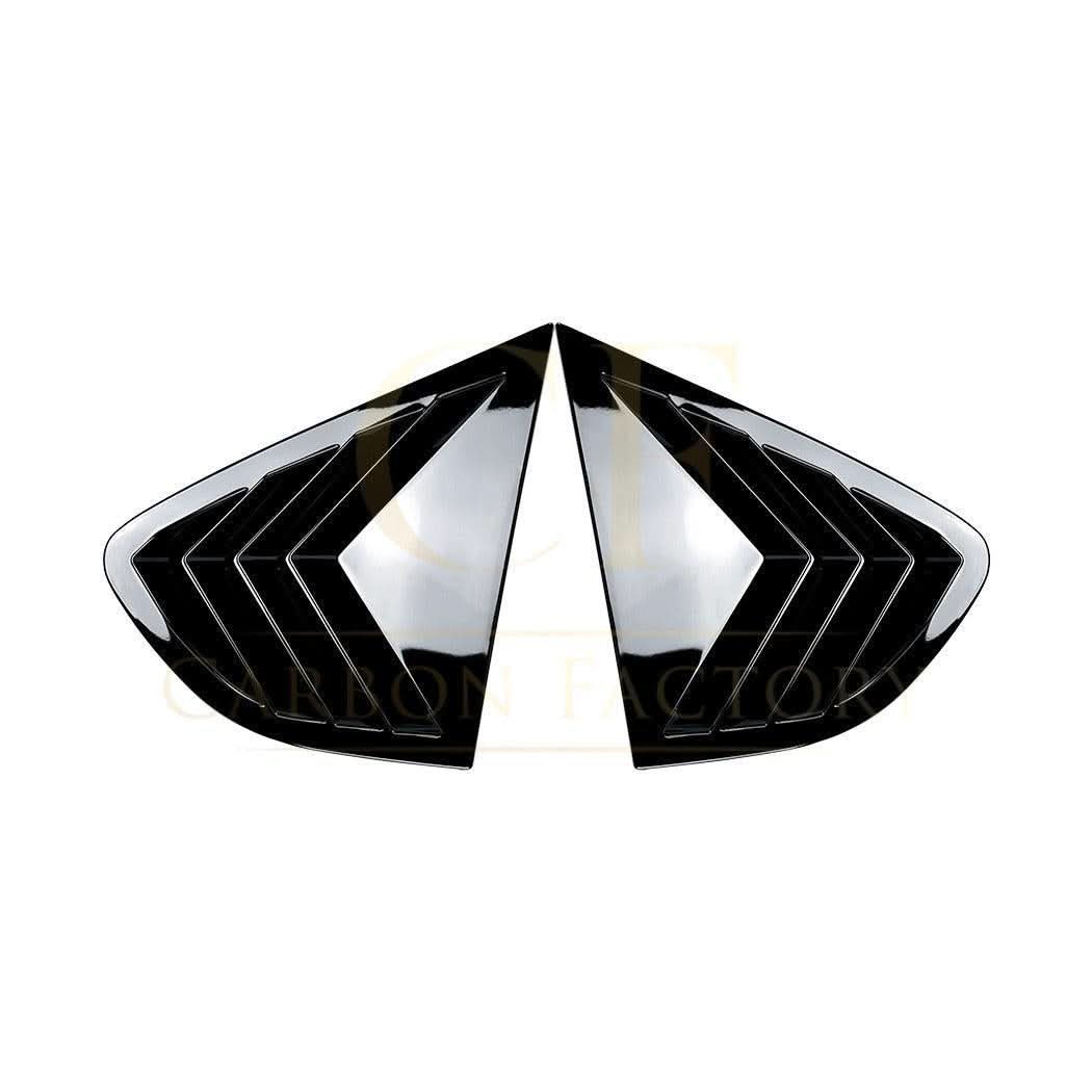 Gloss Black Window Louver Vent for BMW F26 X4 14-18 - Carbon Factory