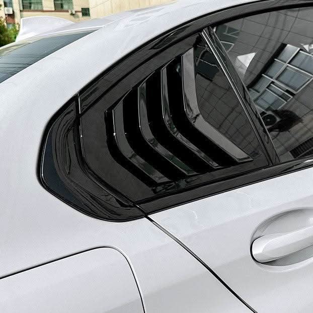 Gloss Black Window Louver Vents for BMW 3 Series G20 19-25 - Carbon Factory