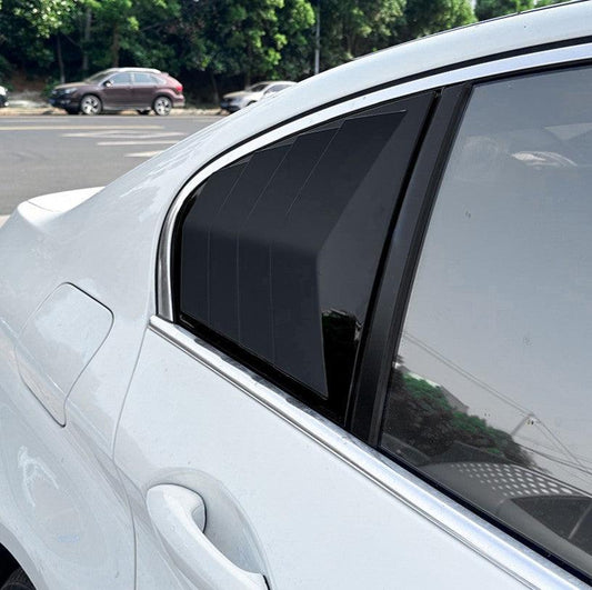 Gloss Black Window Louver Vents for BMW F10 5 Series 11-17 - Carbon Factory