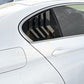 Gloss Black Window Louver Vents for BMW F10 5 Series 11-17 - Carbon Factory