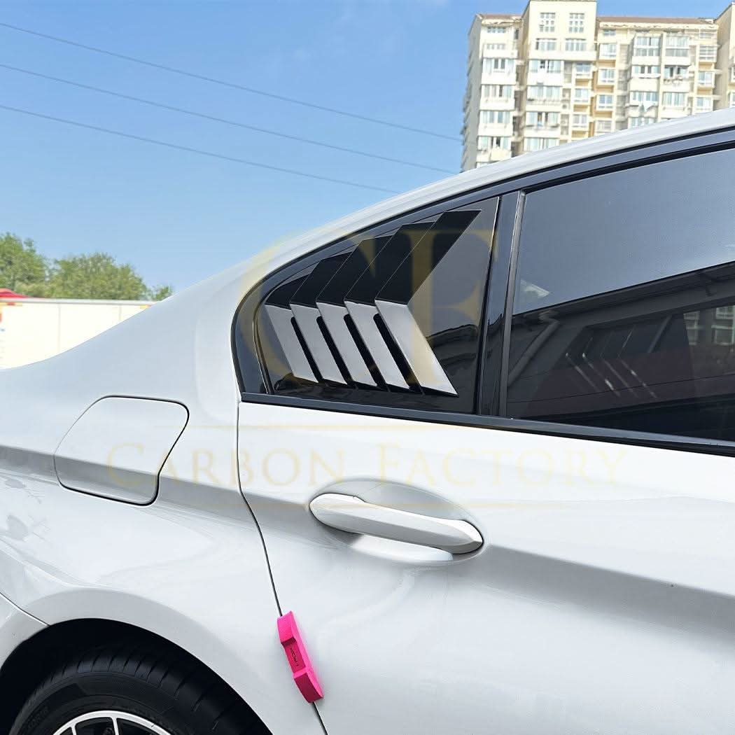 Gloss Black Window Louver Vents for BMW G30 5 Series 17-24 - Carbon Factory