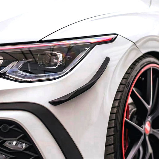MAX Style Gloss Black Front Bumper Trims for VW Golf MK8 21-23 - Carbon Factory