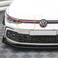 MAX Style Gloss Black Front Bumper Trims for VW Golf MK8 21-23 - Carbon Factory