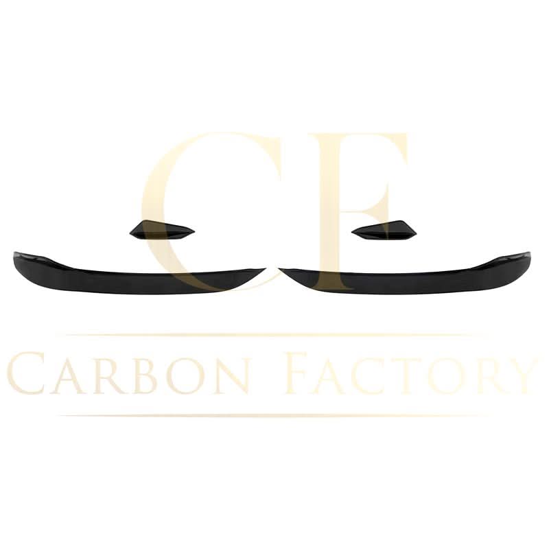 RZ Style Gloss Black Front Canards for VW Golf MK7.5 GTI 17-20 - Carbon Factory