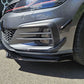 RZ Style Gloss Black Front Canards for VW Golf MK7.5 GTI 17-20 - Carbon Factory