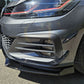 RZ Style Gloss Black Front Canards for VW Golf MK7.5 GTI 17-20 - Carbon Factory