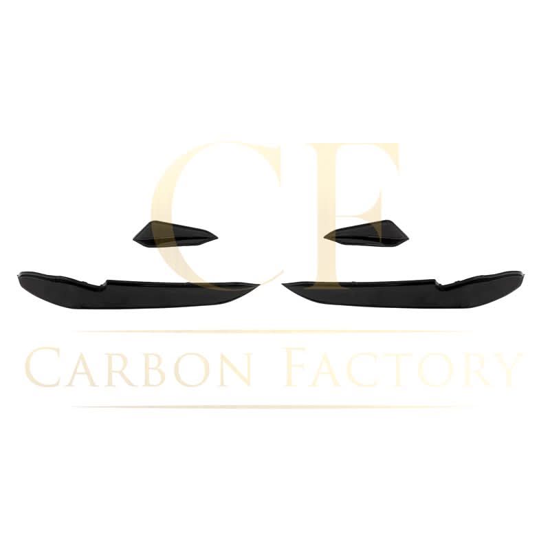 RZ Style Gloss Black Front Canards for VW Golf MK7.5 R-LINE / R 17-20 - Carbon Factory