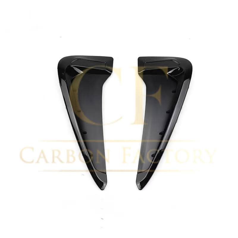 V1 Gloss Black Side Vent Fender Trims for BMW F15 X5 14-18 - Carbon Factory