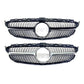 Diamond Style Front Grille for Mercedes Benz W205 C Class 14-18 - Carbon Factory
