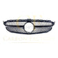 Diamond Style Front Grille for Mercedes Benz W205 C Class 14-18 - Carbon Factory