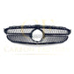 Diamond Style Front Grille for Mercedes Benz W205 C Class 19-22 - Carbon Factory