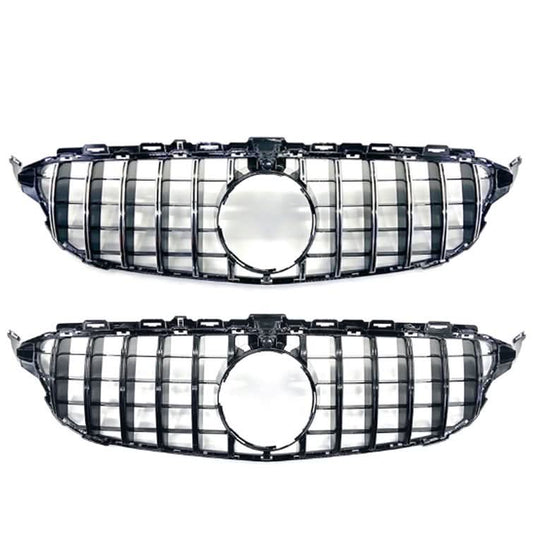 GT Style Front Grille for Mercedes Benz W205 C Class 14-18 - Carbon Factory