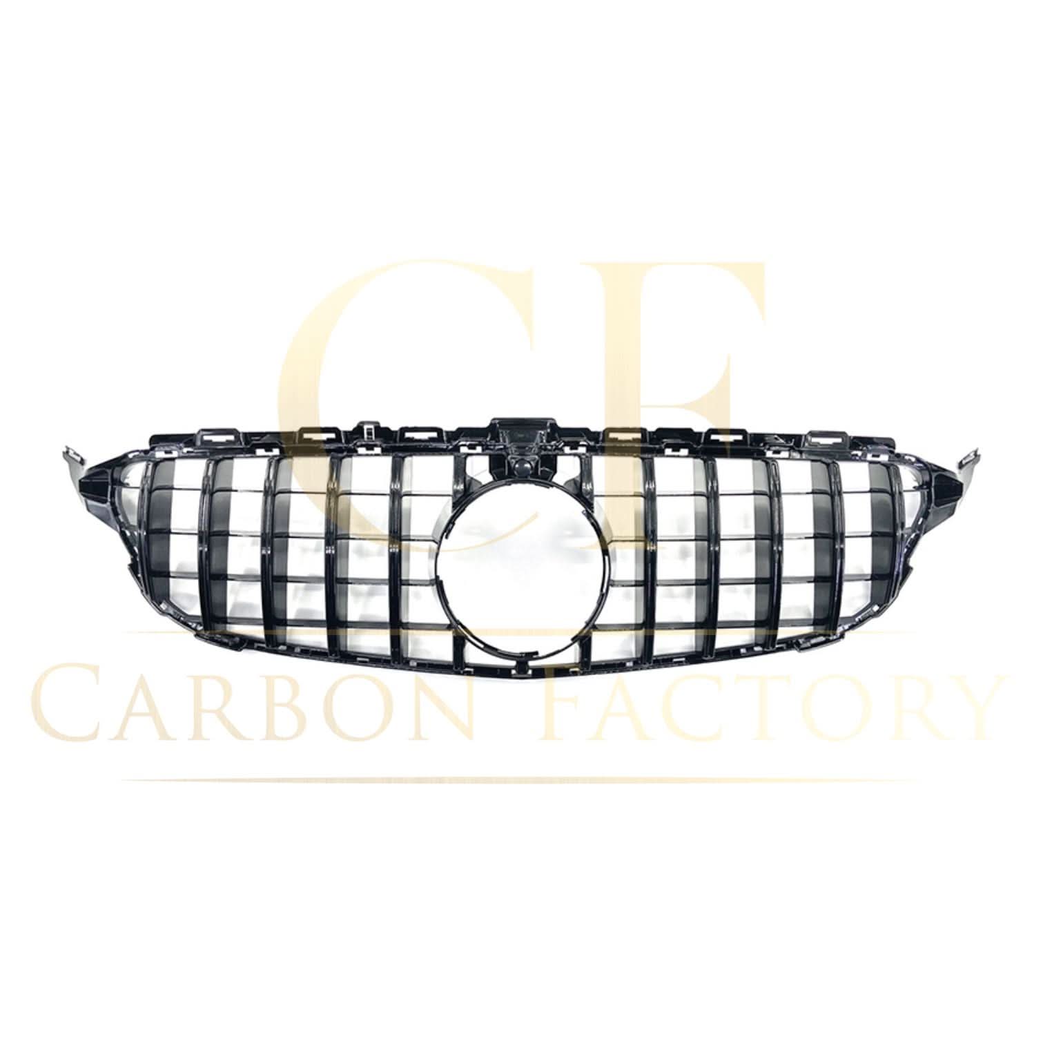 GT Style Front Grille for Mercedes Benz W205 C Class 14-18 - Carbon Factory