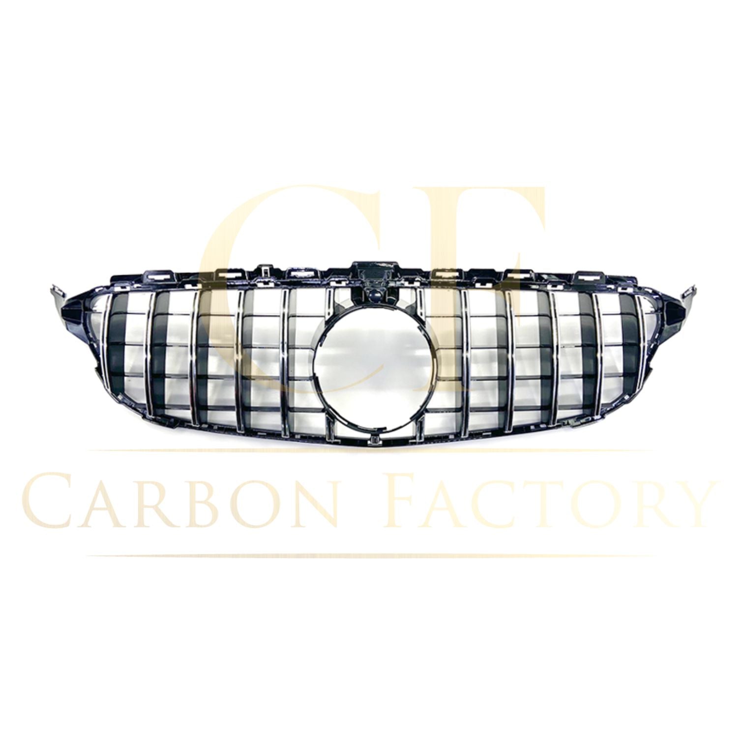 GT Style Front Grille for Mercedes Benz W205 C Class 14-18 - Carbon Factory