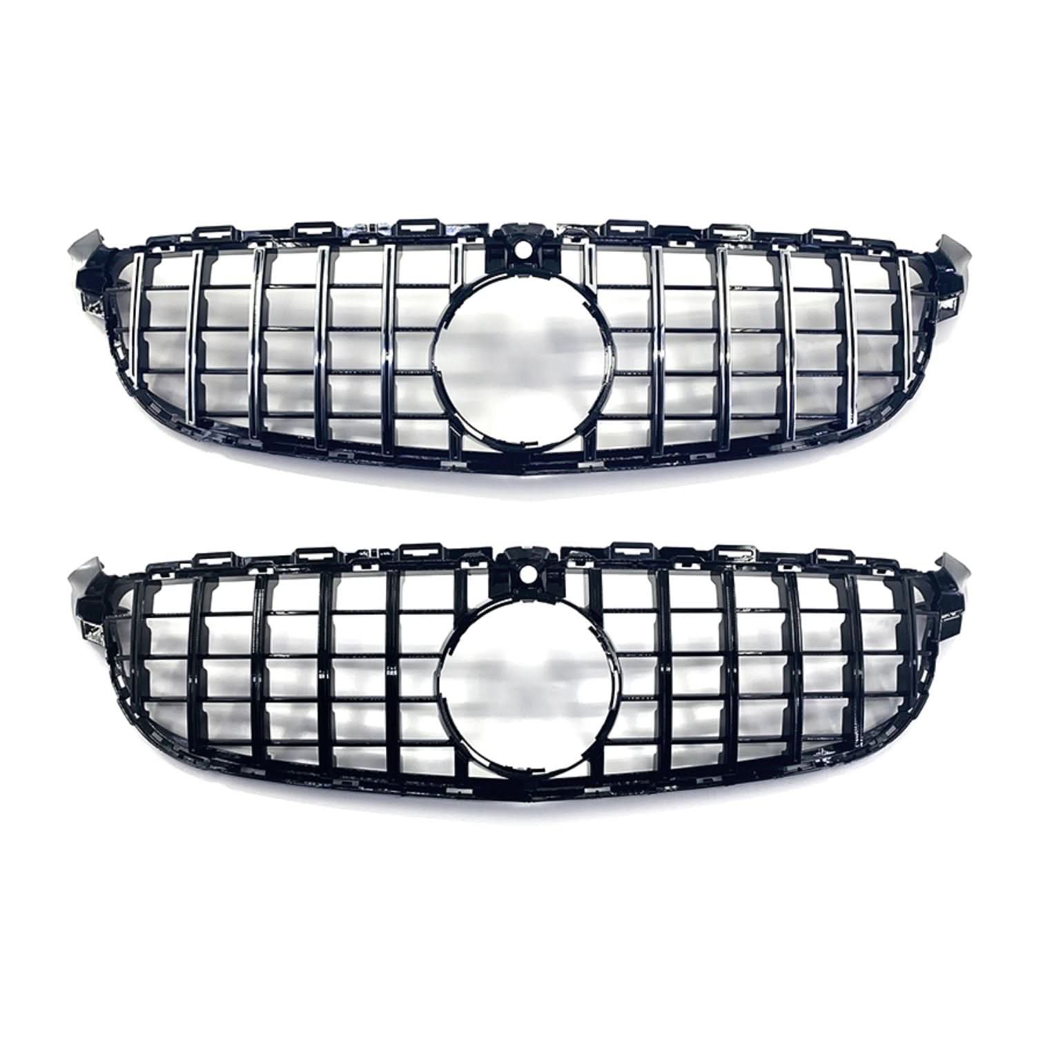 GT Style Front Grille for Mercedes Benz W205 C63 14-18 - Carbon Factory