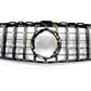 GT Style Silver Front Grille for Mercedes Benz W205 C Class 19-21 - Carbon Factory