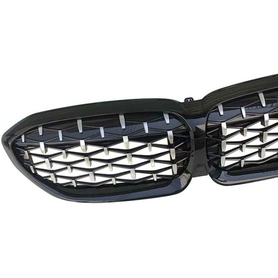 Meteor Style Front Grille for BMW G20 G28 3 Series Pre-LCI 19-22 - Carbon Factory