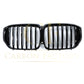 Gloss Black Front Grille for BMW G05 X5 LCI 23-Present - Carbon Factory